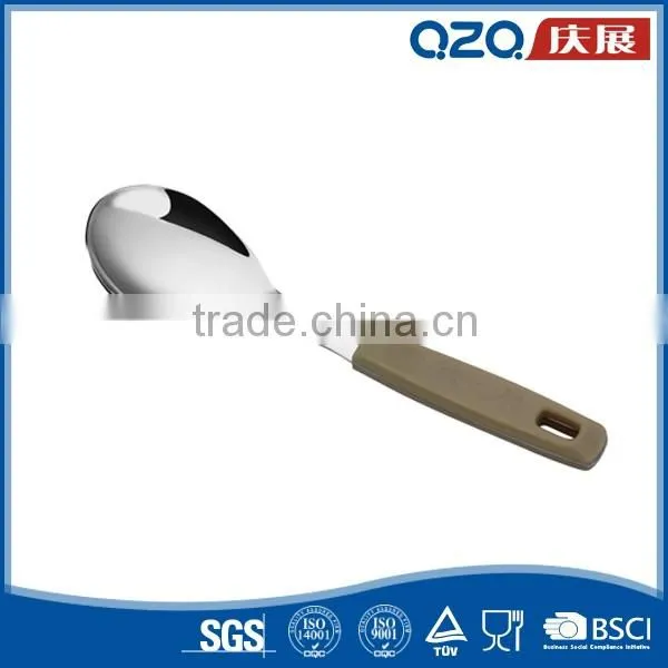 Sanitation non-slip colorful nylon handle stainless steel kitchen accessory
