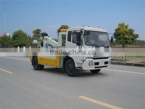 Dongfeng 4x2 Heavy Duty Rotator Towing Wrecker With Low Factory Price