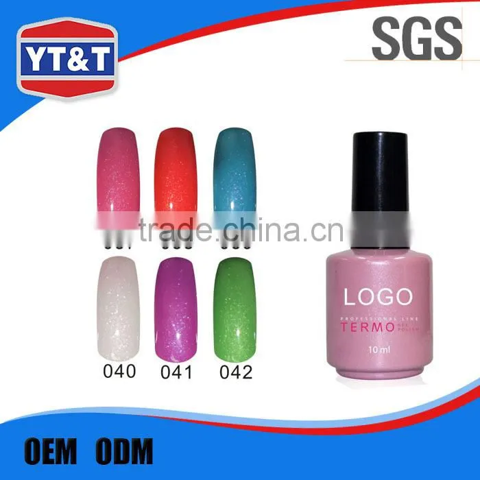 OEM Offered Factory Nail Polish Thermal Gel Temperature Change Color Gel