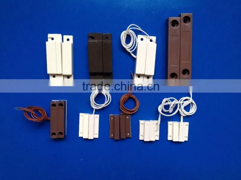Normally open Wired side-mounted shutter door sensor Magnetic Contact