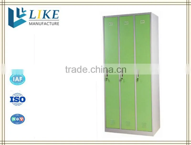 High grade two door metal wardrobe cabinet