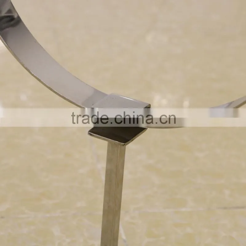 Round metal leather belt rack stand /shop display belt rack