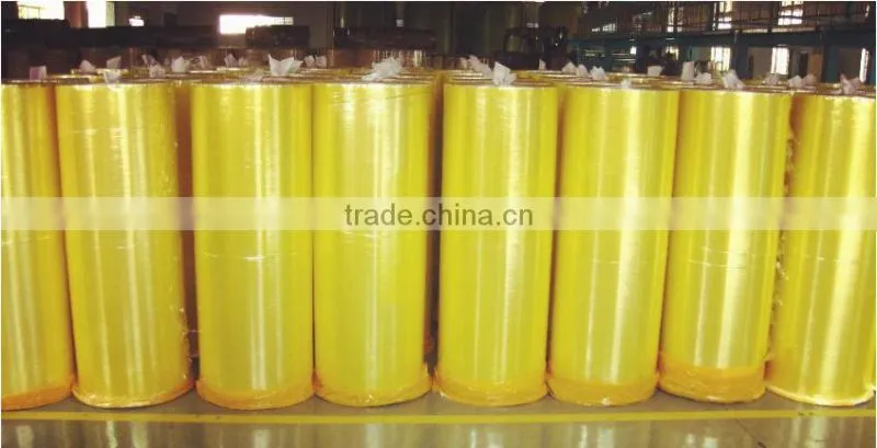 High Qualtity Transparent or Brown Bopp Adhesive Tape Jumbo Roll
