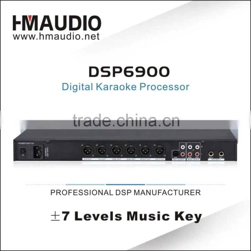 China factory high quality audio digital karaoke effect processor DSP6900