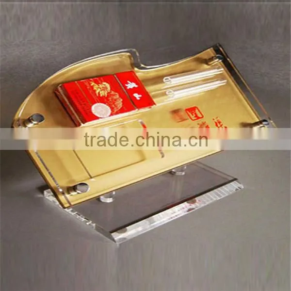 Professional manufacture clear Acrylic Cigar Display With Customized Logo