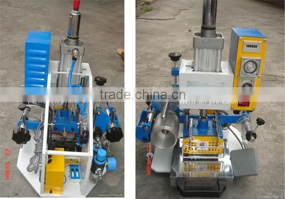 Plane Desktop plastic card embosser machines