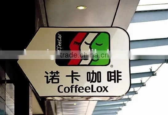 Popular aluminum frame and acrylic material led outdoor advertising light box