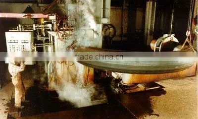ASME A234WPB butt welded seamless carbon steel pipe fitting bend