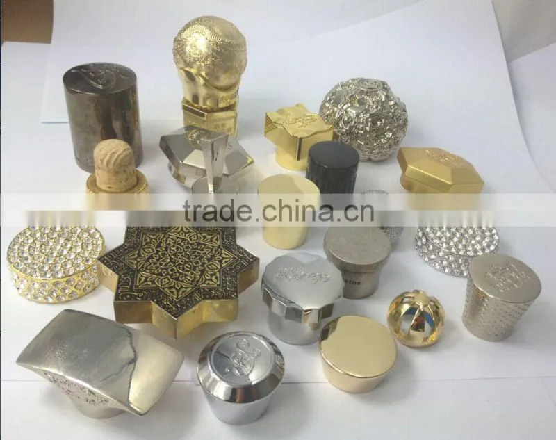 luxury parfum cap, parfum bottle cap,zamac caps for parfum bottle
