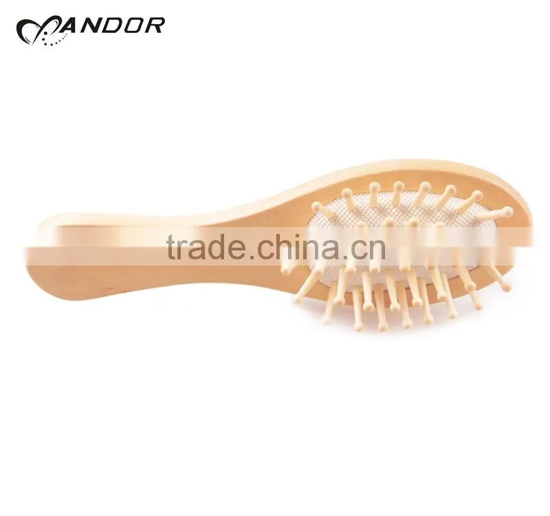 Eco-friendly Wood Baby hair brush