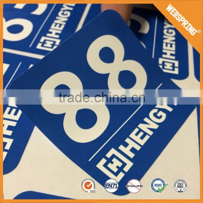 Custom 3d carbon fiber vinyl sticker