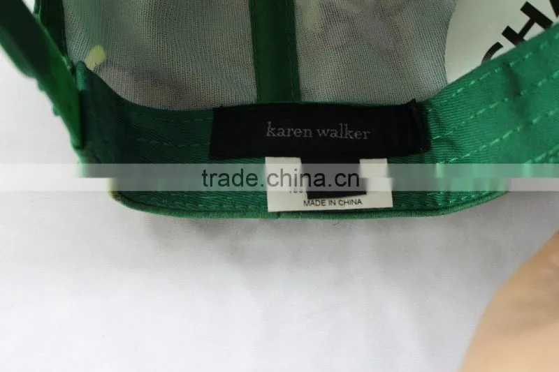Fashion custom trucker hat no mesh at back