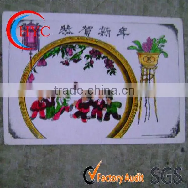 2013 customized paper greeting business card