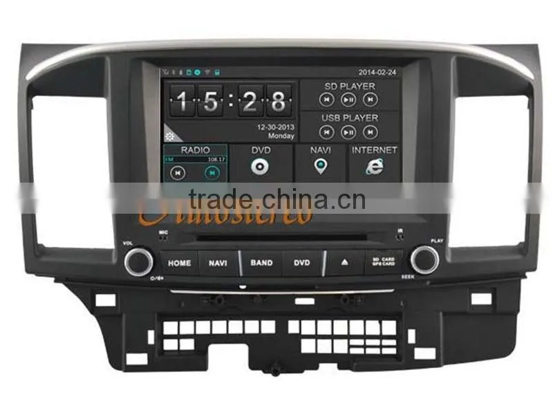 In dash Car Stereo GPS Navigation DVD Headunit For MITSUBISHI LANCER 2007-2012