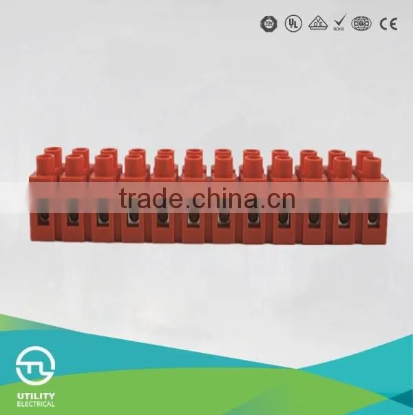 NEW DIN RAIL WIRING CONNECTOR CABLE TERMINAL BLOCKS JUT4B-4/12 CONDUCTOR
