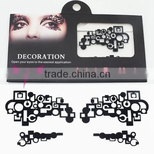 2015 hollow exaggerate eye mask tattoo easy to open your eye