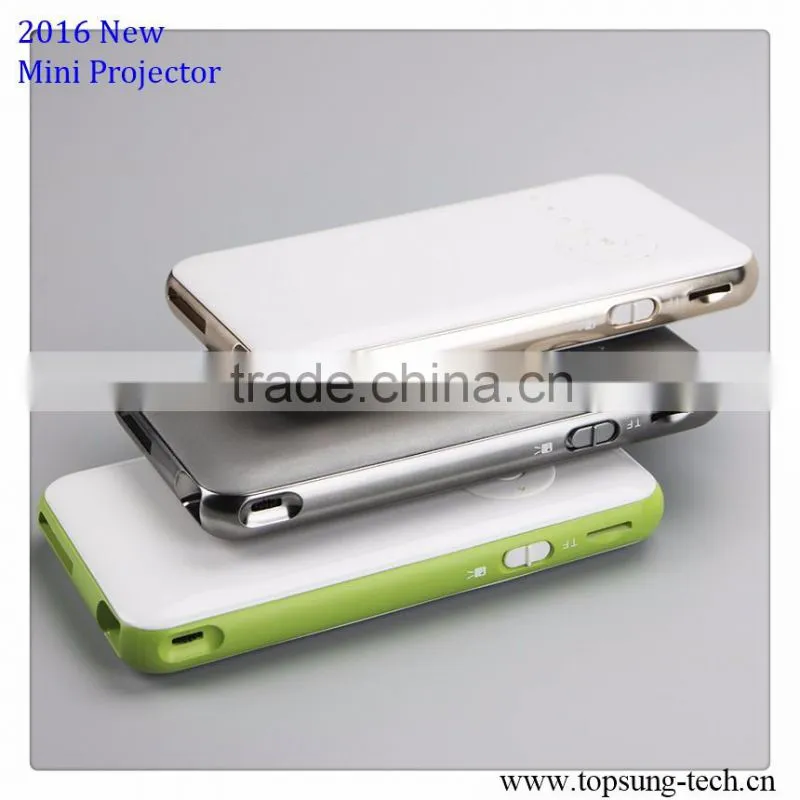 Smart HD 1080P pocket mobile phone projector android 16G RAM for home (Lechance)