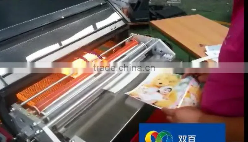 China 2000MM big size professional UV laminating machine for printed photo paper,pvc,card board,wood