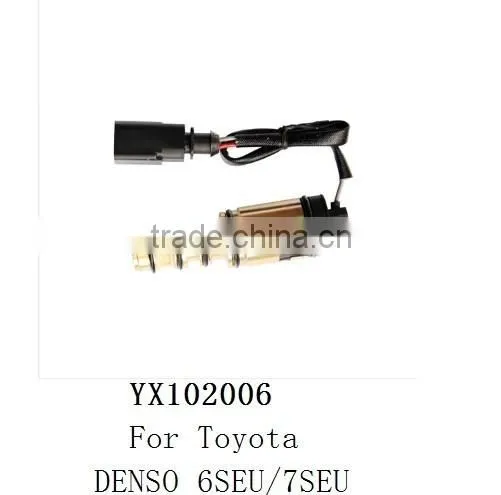 Auto ac compressor control valve DENSO 6SEU/7SEU compressor for Toyota