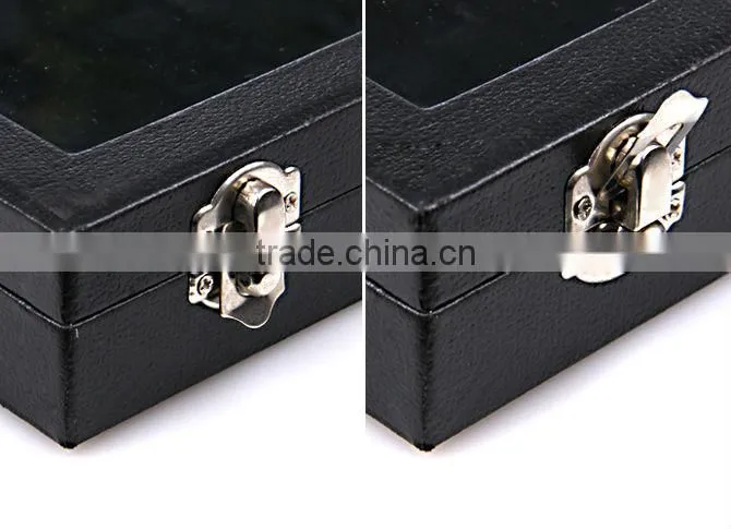 Custom cufflink storage case for 50-pair