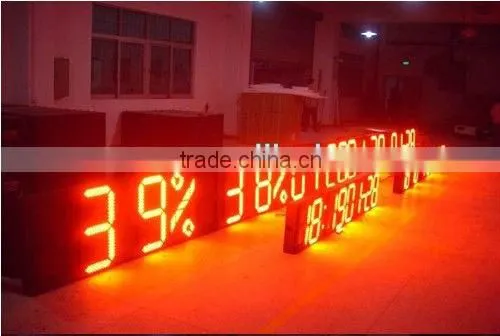 popular/good price PH16 led digital clock display/led digital clock red display