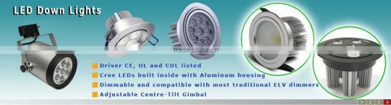 High quality small led celling light with glass edge 3w led celling light