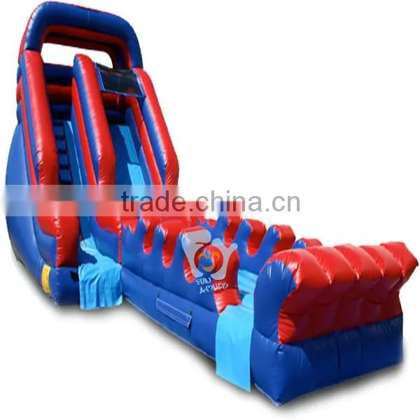 giant pvc tarpaulin airtech inflatable water slip n slide
