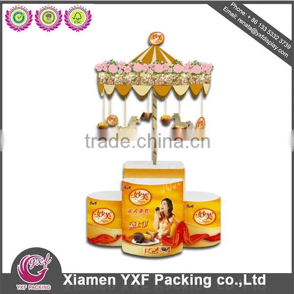 promotion design display rack designing custom printed counter display boxes