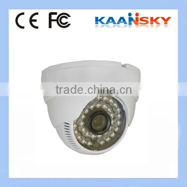2014 New hot sale very cheap day and night 1/3" ir color sony ccd dome camera