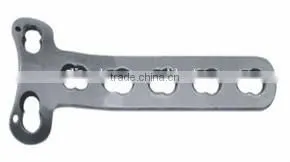 Pure Titanium Orthopedic T-shaped Tibial Medial Locking Plate Instruments
