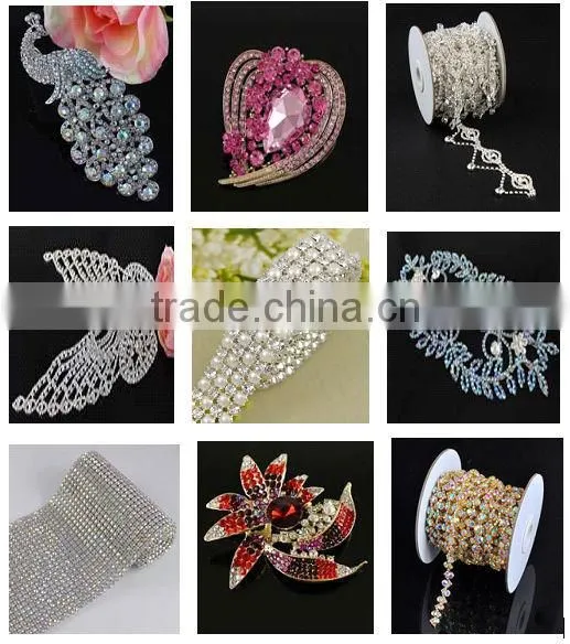 Faux Pearl Rhinestone Embellishment