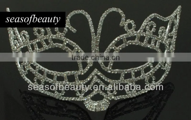 Fully Handmade Luxury Rhinestone Mask