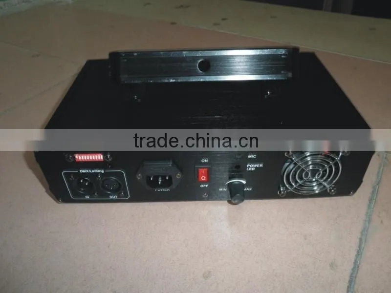 single red 200mW laser light with double holes by step motor