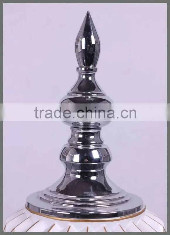 MPA-BER0001WT wedding gift resin art vase style decoration