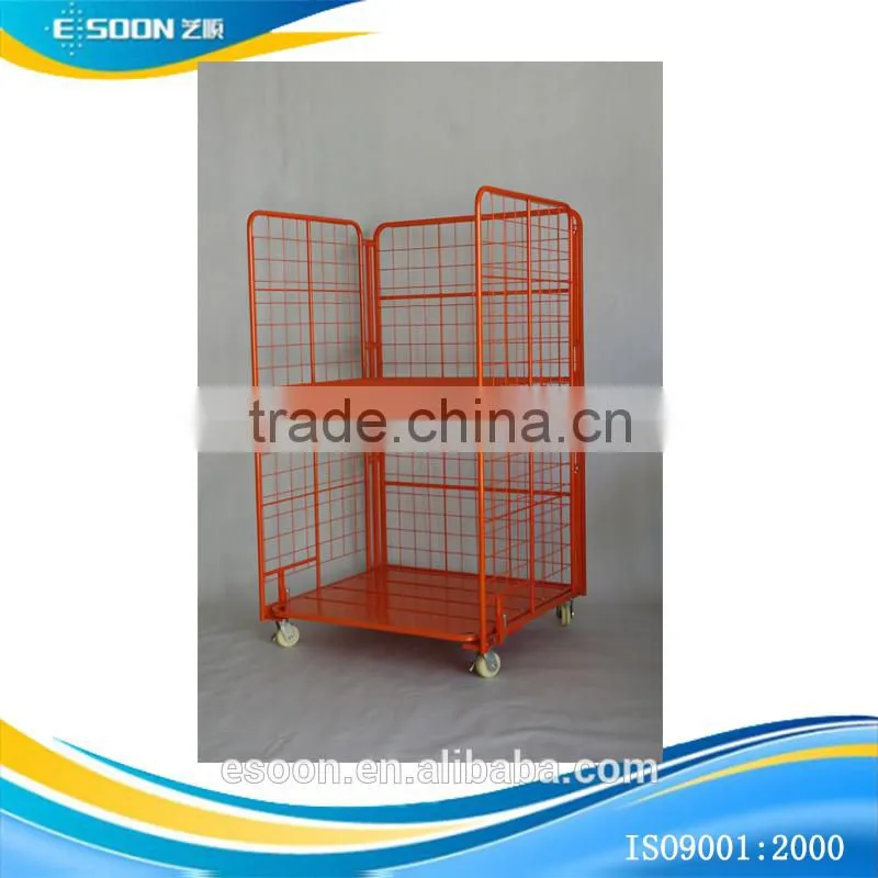 Multi-function Demountable hand held dolly cage