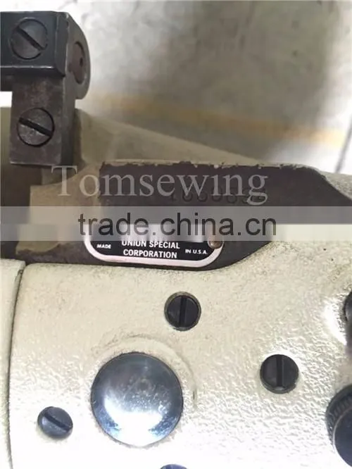 35800 Union Special Sewing Machine Used Second Hand Three Needle Feed Off The Arm Japanese Sewing Machine