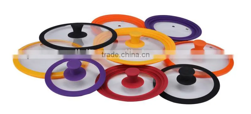 Silicone Glass Lid For Cookwares