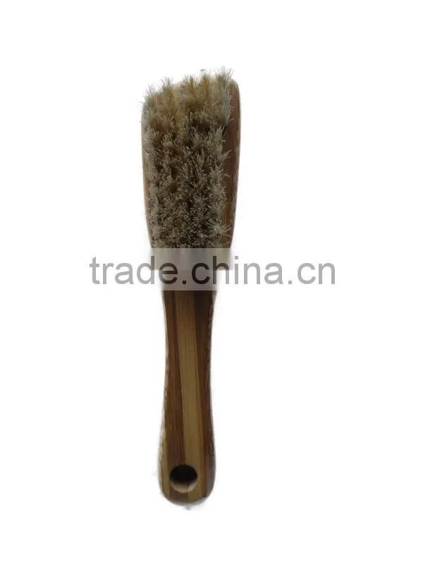 Bamboo nail brush with pumice stone