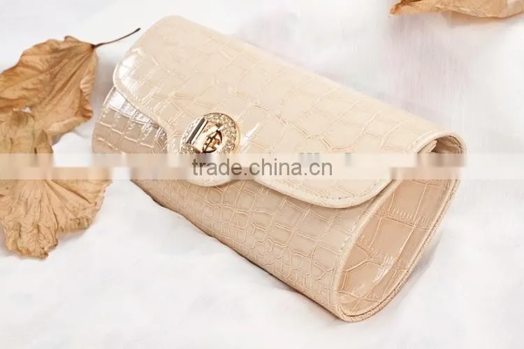 fashion Croco PU handbag evening bag