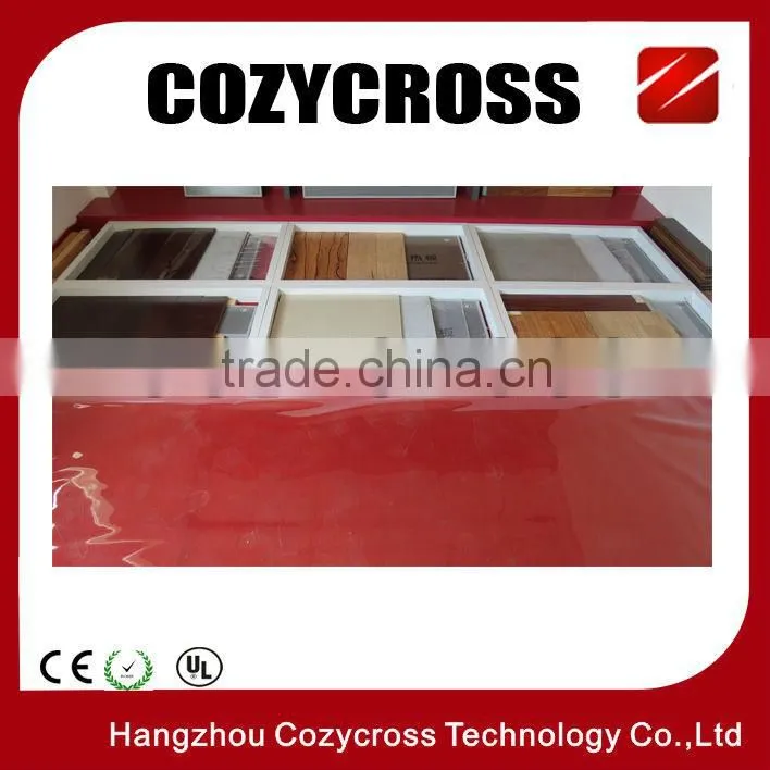 infrared floor heating film with CE ROHS ISO9001, 3rd largest manufacture for IR carbon crystal fiber heating panels