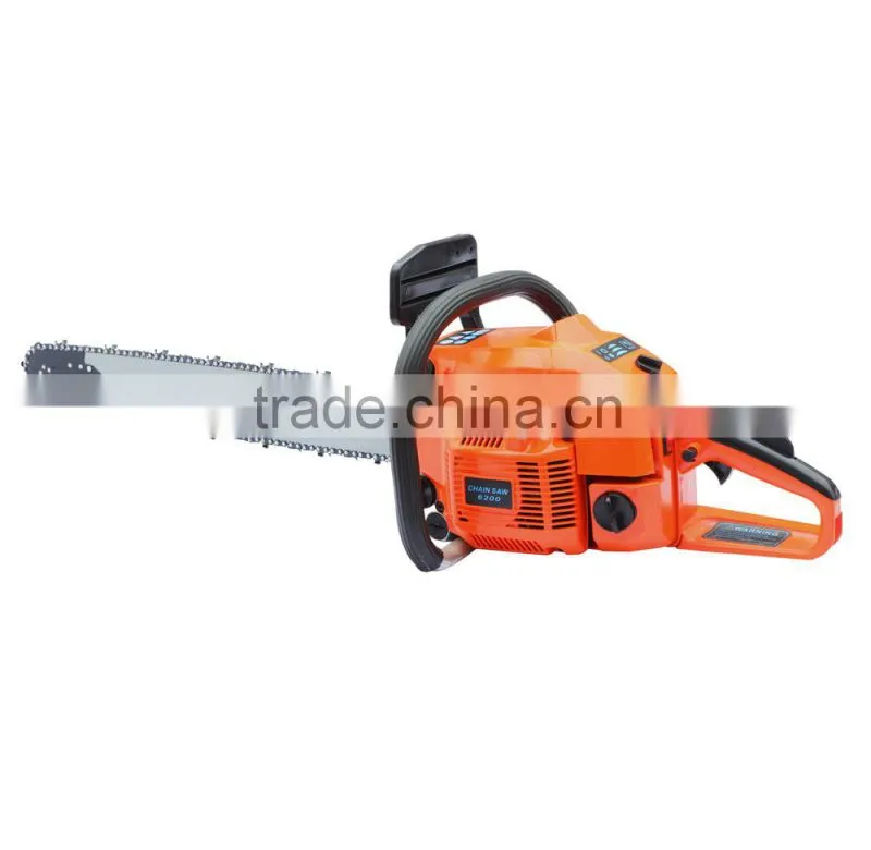 62CC CE approved gasoline chainsaw 6200