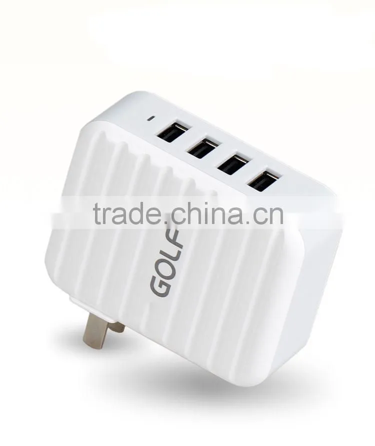 golf new design usb charger multi port usb chargers with 5 port plug