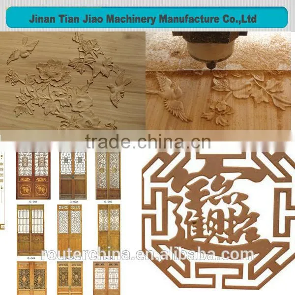 TJ1325 balsa cnc router kit machine cutting MDF/wood