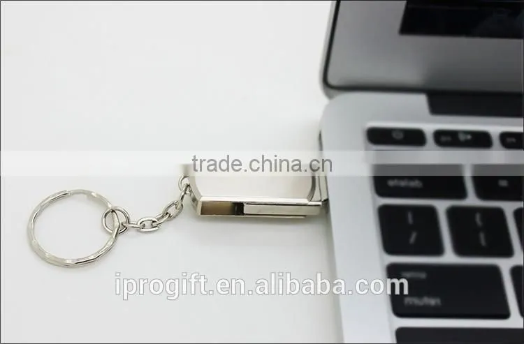 Factory price High Quality Metal USB with key ring memory stick 1GB 2GB 4GB 8GB