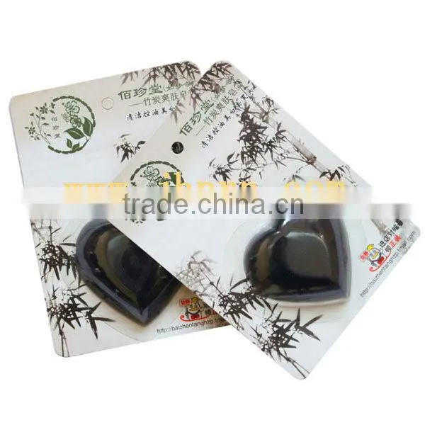 clear plastic cosmetic packaging box for soap