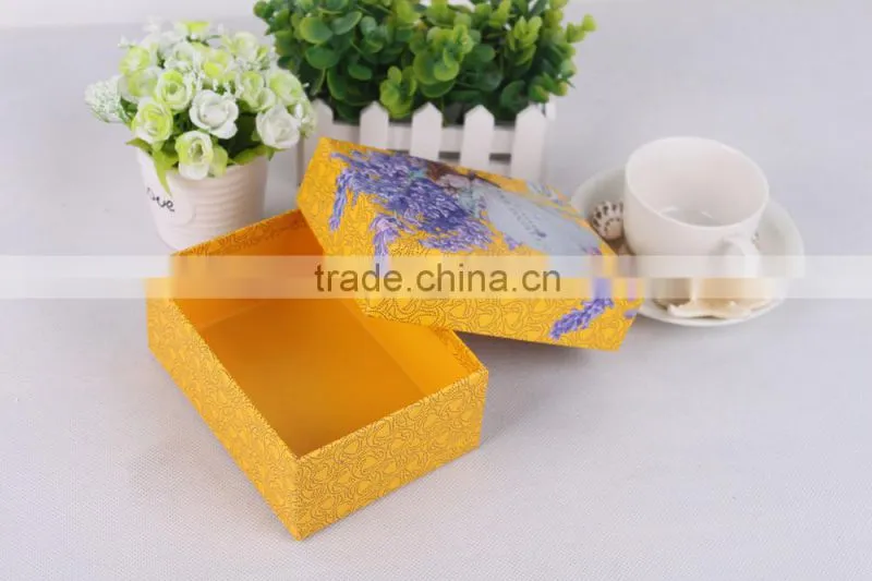 Custom cosmetic packaging boxes high quality cardboard box