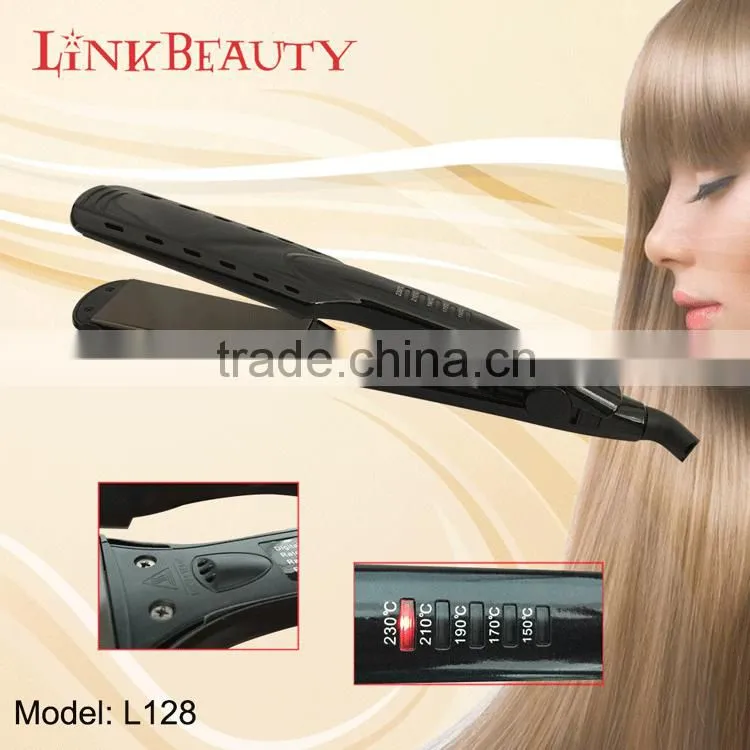 salon equipment hair straightener with dual voltage