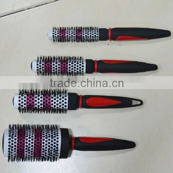 Professional Hairdresser Vent Round ceramic Hair Brush set