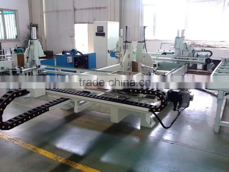 PVC Door-Window Welding & Cleaning Produce Line/welding &cleaning machine for pvc profile window door