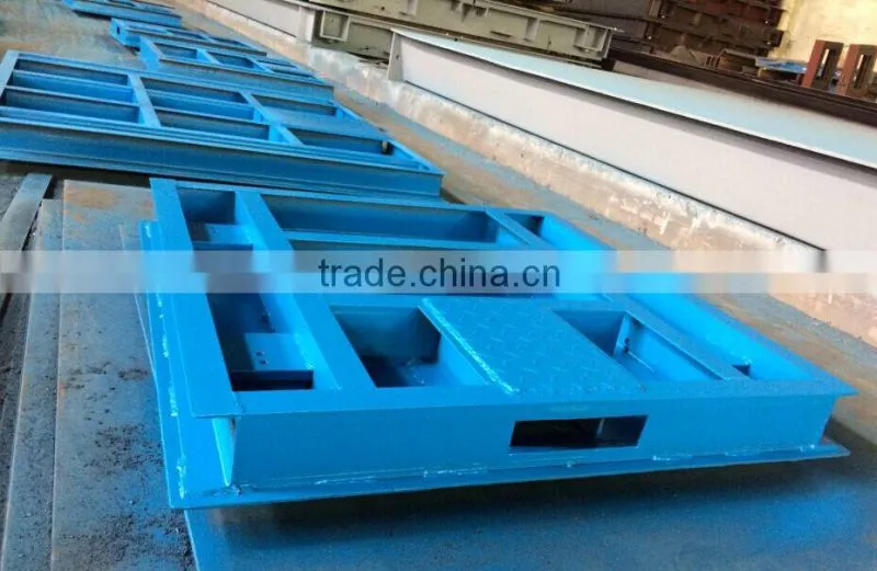 1000kg ~5000kg 6 mm thickness Industrial floor scale with indicator